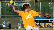 Girls softball photo